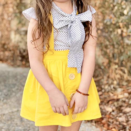 Cognac Raw Amber Child Bracelet