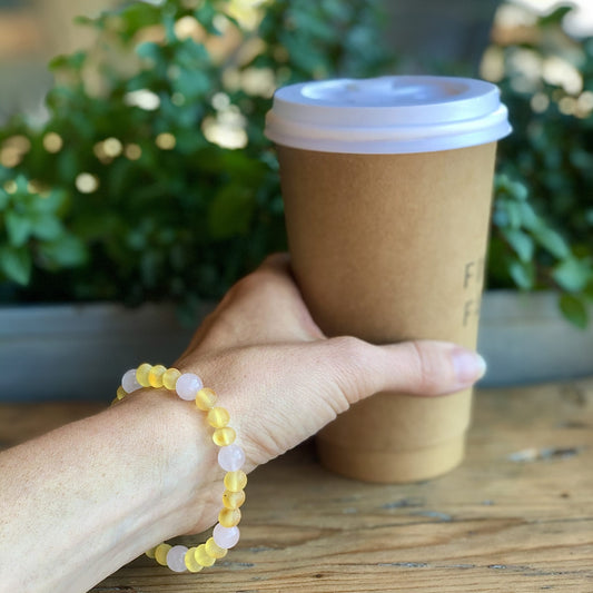 Honey Rose Raw Amber Adult Bracelet