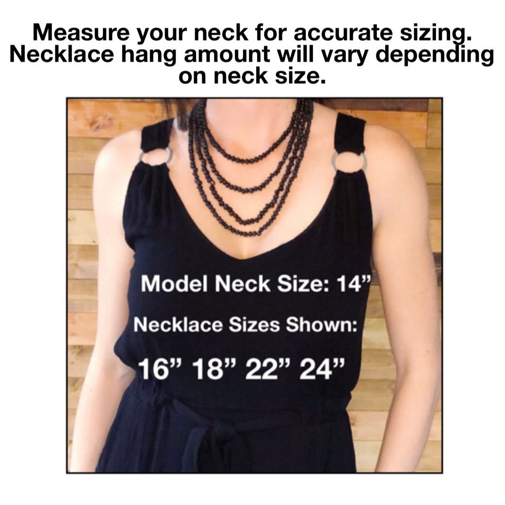 Black Cherry Raw Amber Adult Necklace