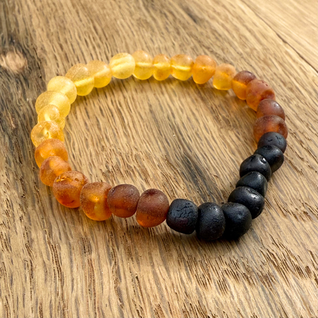 Ombre Raw Amber Adult Bracelet