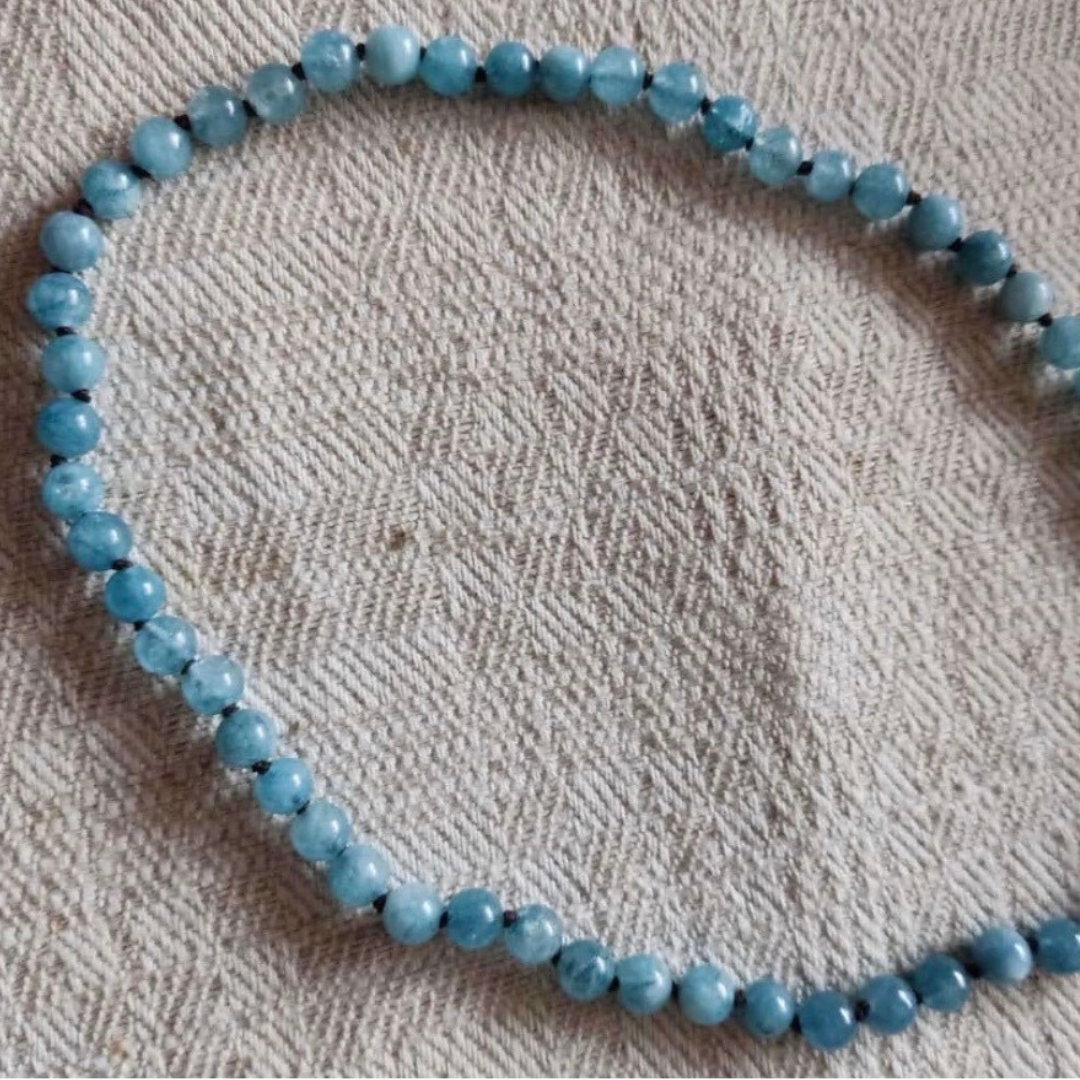 Aquamarine Amber Necklace (Limited Edition)