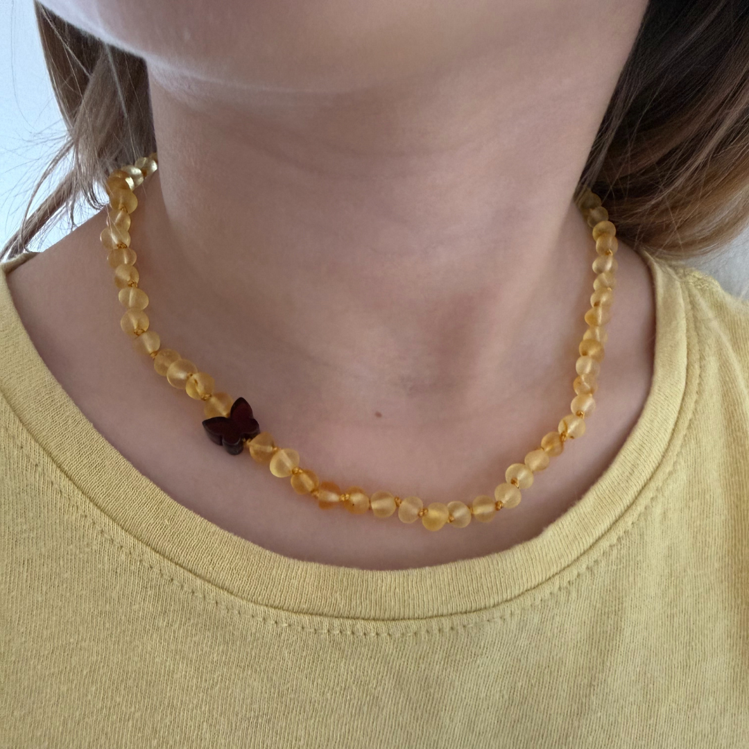 Honey Butterfly Child Necklace (Limited Edition)